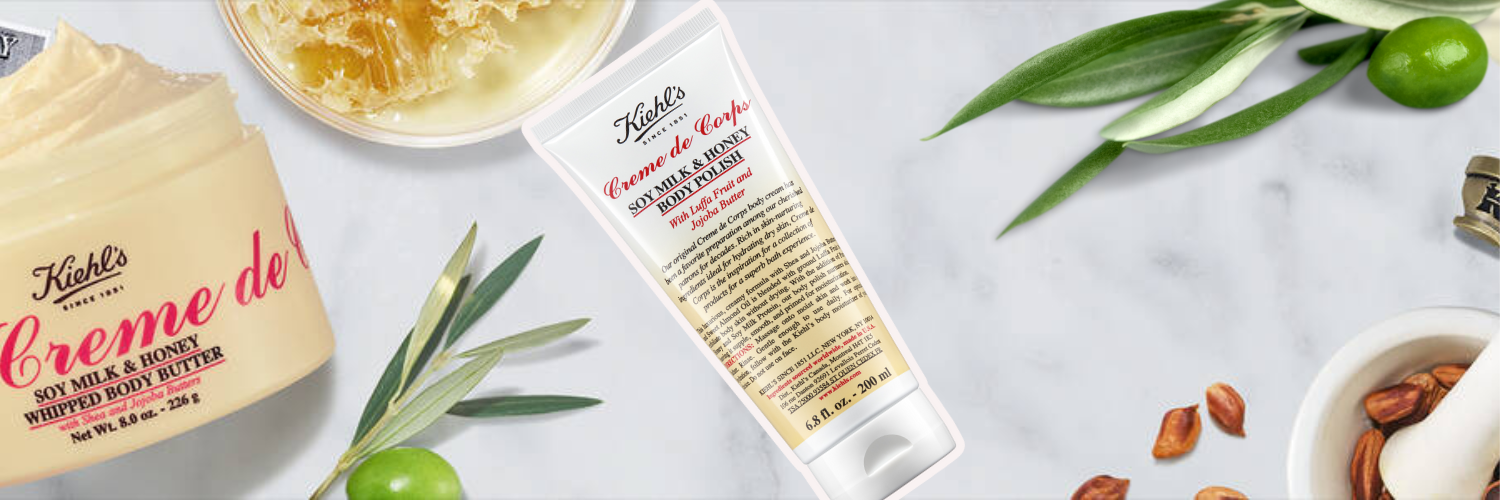 Scrub pentru corp Soy Milk and Honey Creme de Corps, 200 ml, Kiehl's